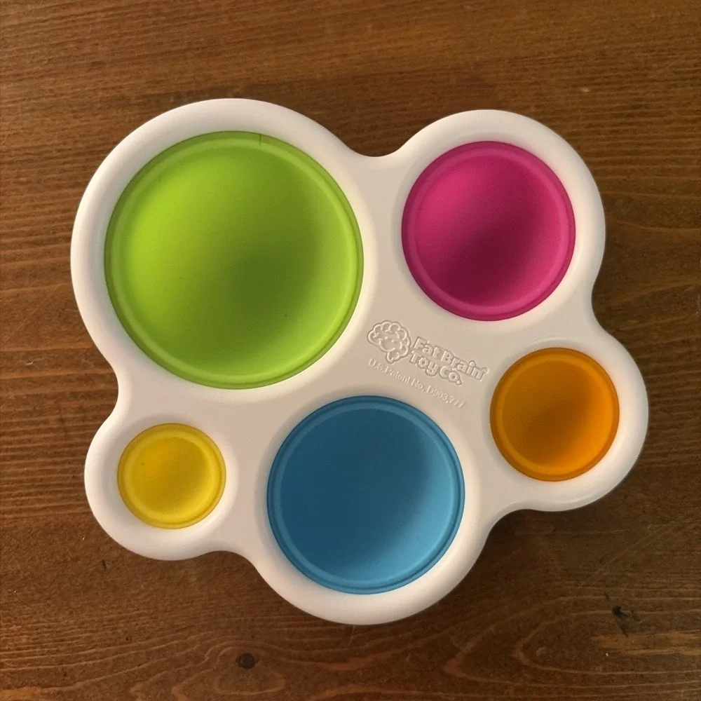 Fat Brain‎ Toy Dimpl Baby and Toddler Sensory  Learning Pop It Baby Toy